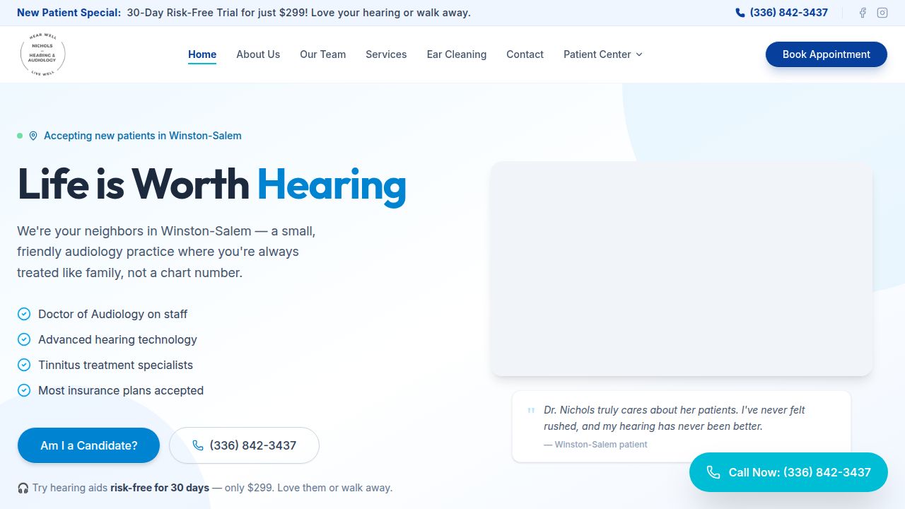 Nichols Hearing and Audiology